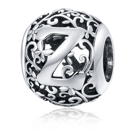 Retro Alphabet Charm