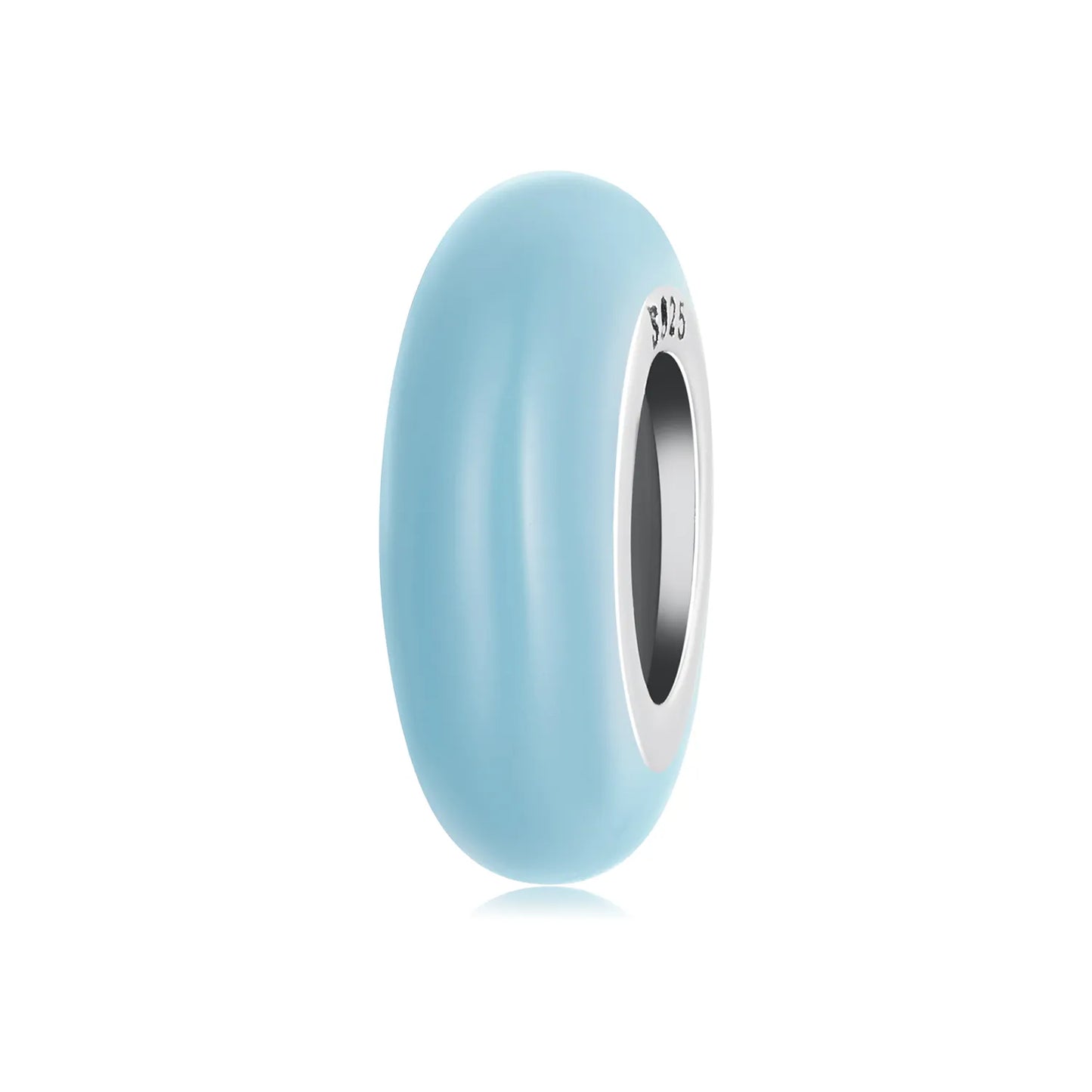 Silica Gel Stopper Charm - Glacier Blue