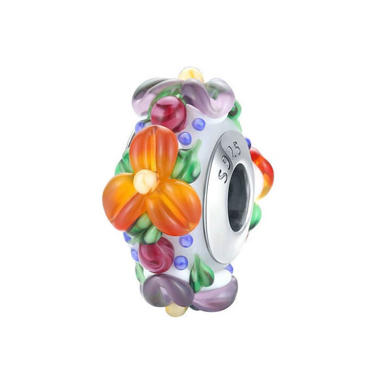 Colorful Flower Charm