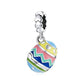 Lucky Easter Egg Dangle Charm