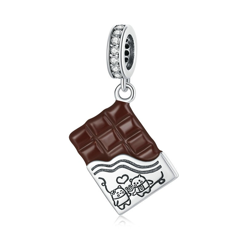 Chocolate Bar Dangle Charm