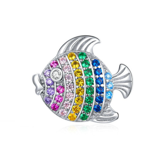 Colourful Fish Bead Charm
