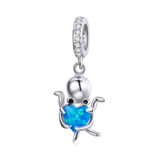 Lively Octopus Dangle Charm