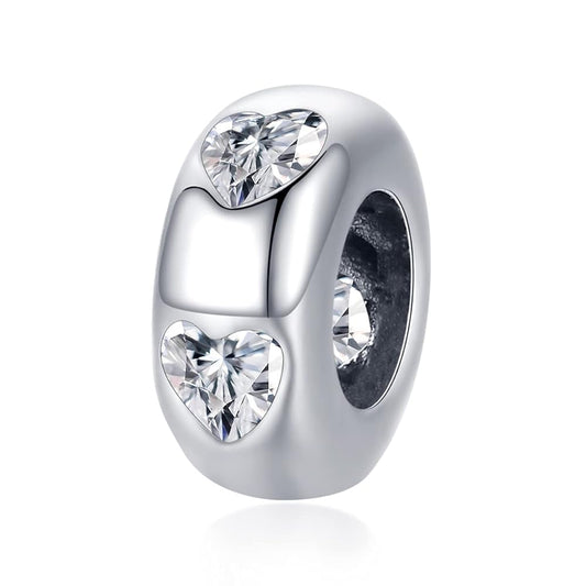Pure Heart Spacer Charm