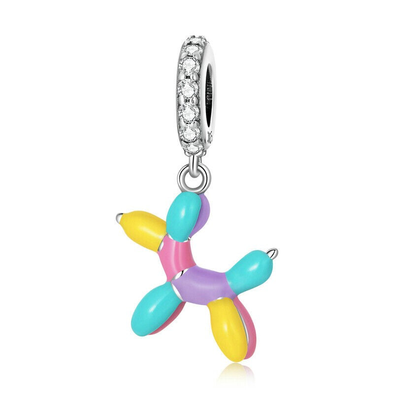 Balloon Dog Dangle Charm