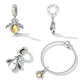 Delicate Bee Dangling Charm