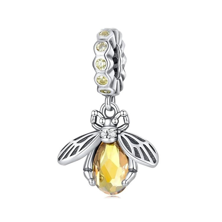 Delicate Bee Dangling Charm