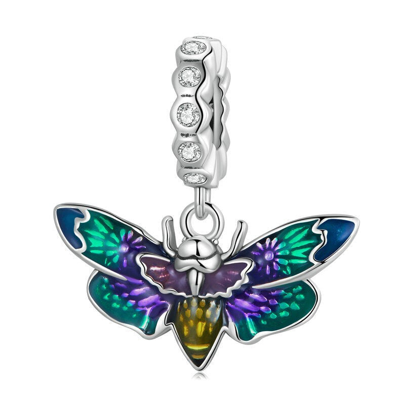 Grotesque Bee Dangle Charm