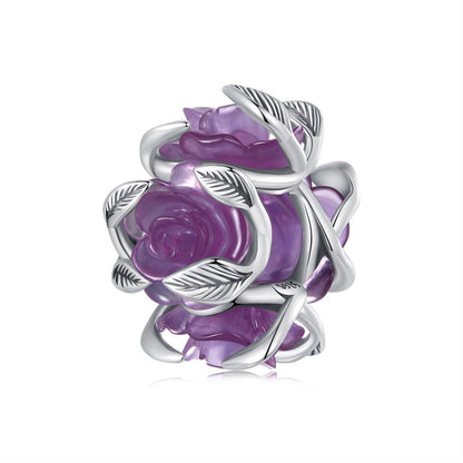 UV Color Changing Rose Charm