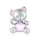 Pink Star Bear Charm