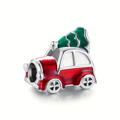 Christmas Tree On Car Charm