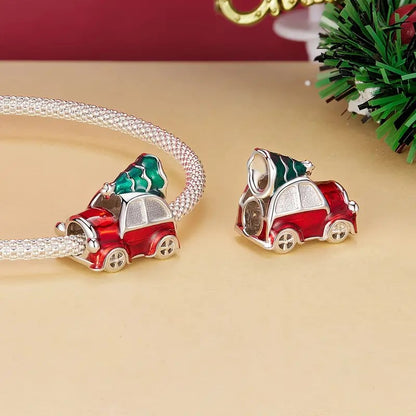 Christmas Tree On Car Charm