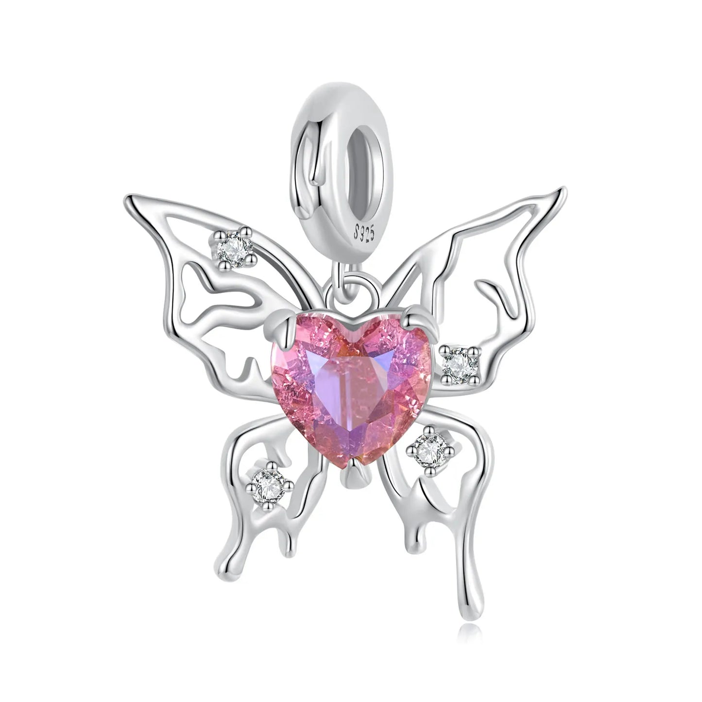 Bloody Butterfly Dangle Charm - Oversized