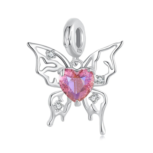 Bloody Butterfly Dangle Charm - Oversized