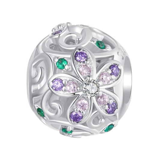 Flower Vine Ball Charm