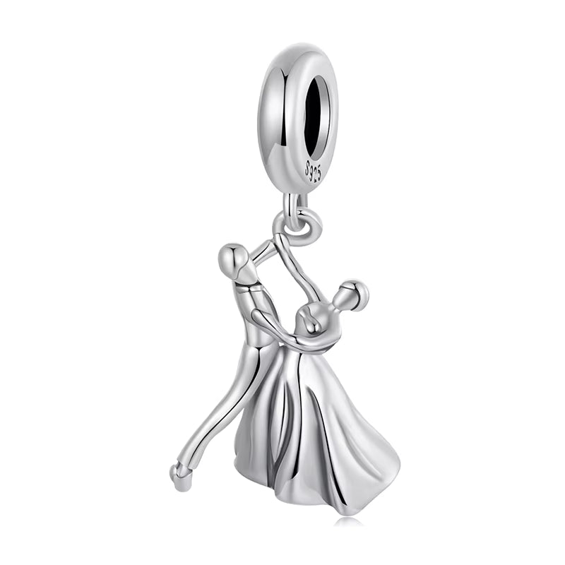 Dancing Couple Dangle Charm