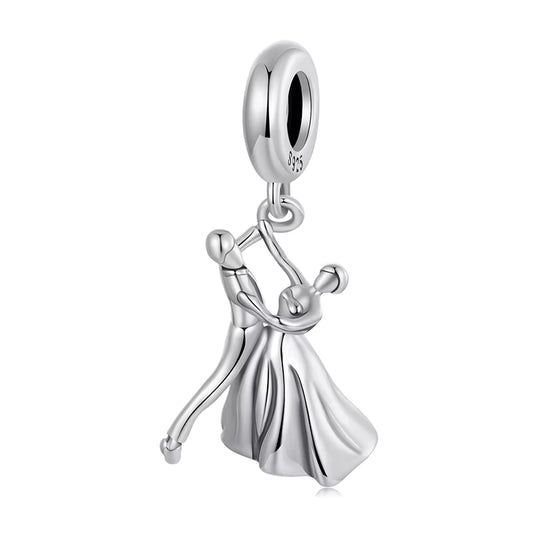 Dancing Couple Dangle Charm