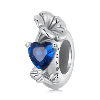 Flower Birthstone Charm Spacer
