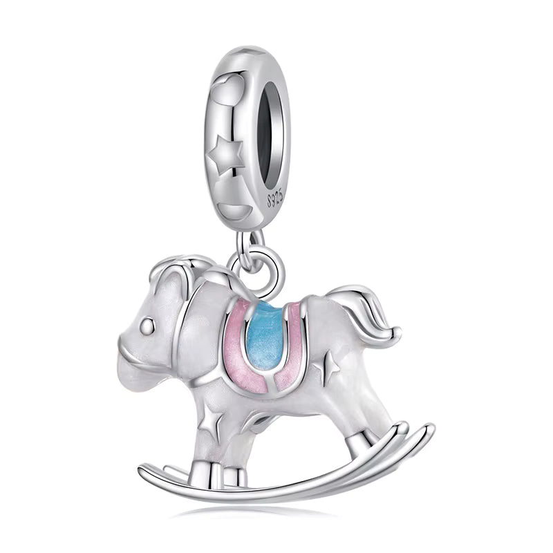 Rocking Horse Dangle Charm