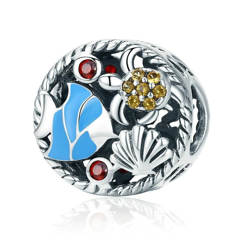 The Undersea World Fish Tortoise Charm