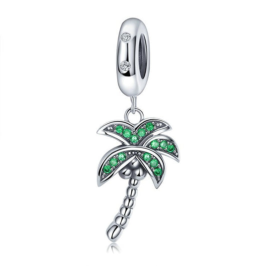 Coconut Tree Dangle Charm