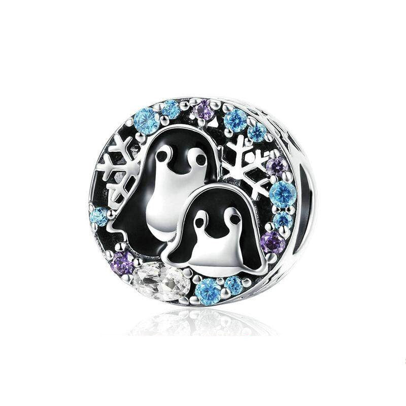 Penguin Family Charm