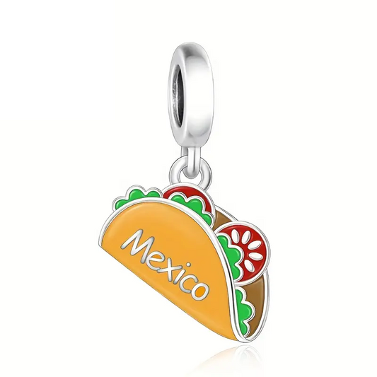 Mexican Burrito Dangle Charm