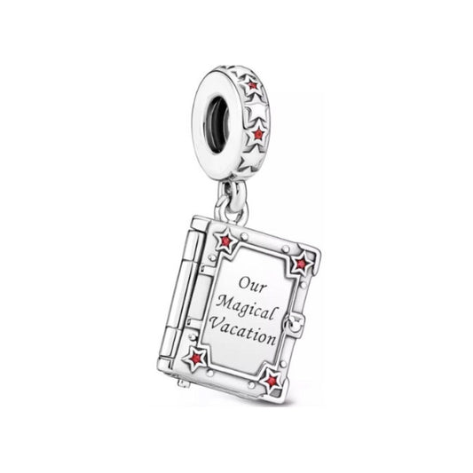 Our Magical Vacation Book Dangle Charm