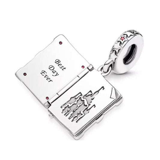 Our Magical Vacation Book Dangle Charm