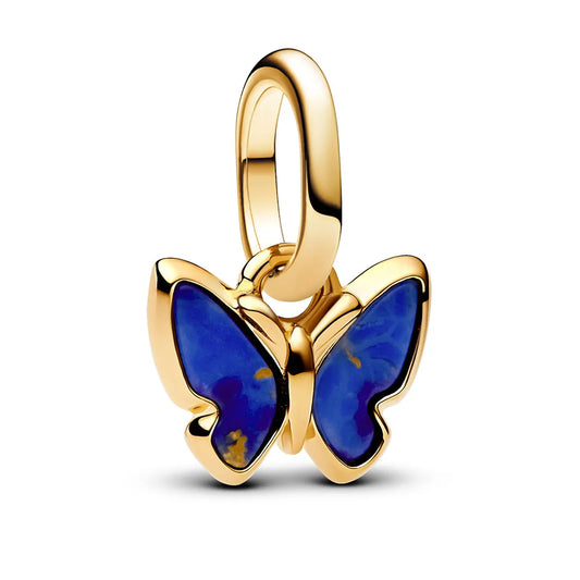 Butterfly Mini Dangle Charm - Gold