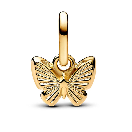 Butterfly Mini Dangle Charm - Gold