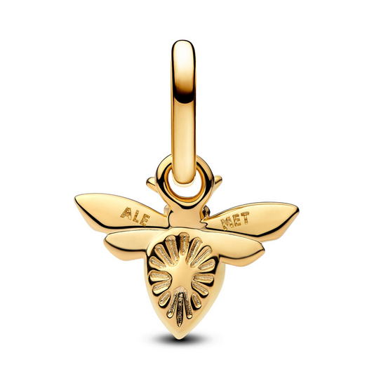 Bee Mini Dangle Charm - Gold