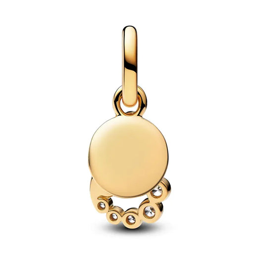 Hook Double Dangle Charm - Gold