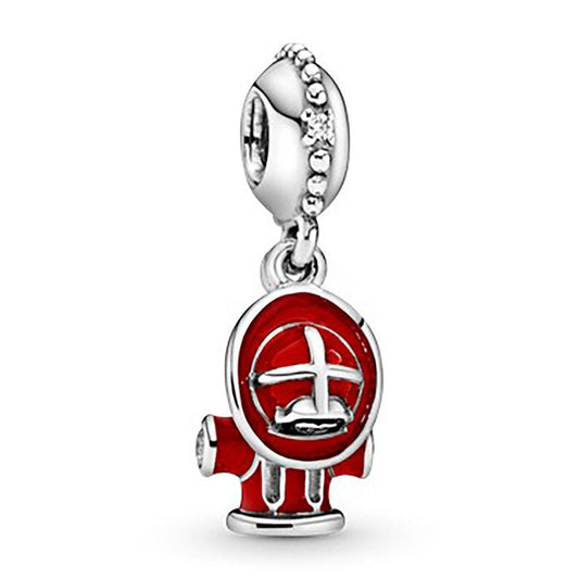 Firefighter Essentials Double Dangle Charm