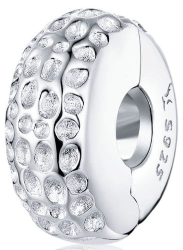 Textured Shining Clip Charm