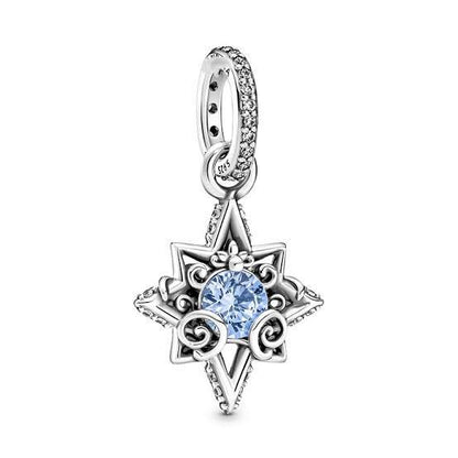Cinderella Blue Star Dangle Charm