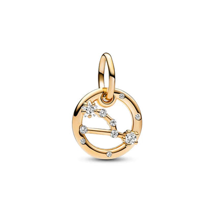 Zodiac Dangle Charm - Gold