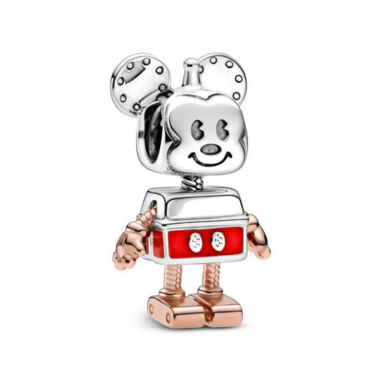 Mickey Mouse Robot Charm - Rose
