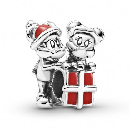 Mickey Mouse and Minnie Mouse Present Charm