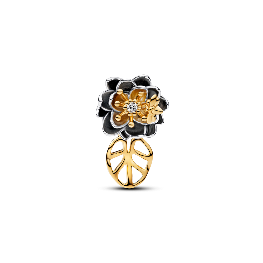 Princess Tiana Lotus Flower Charm