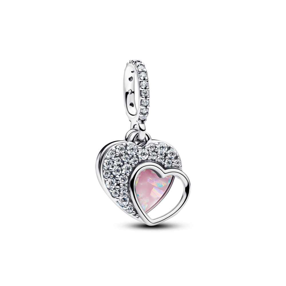 Beautiful Mother Double Dangle Charm