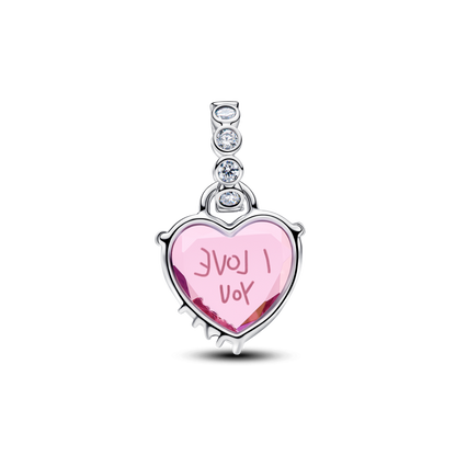 I Love You Mom Dangle Charm
