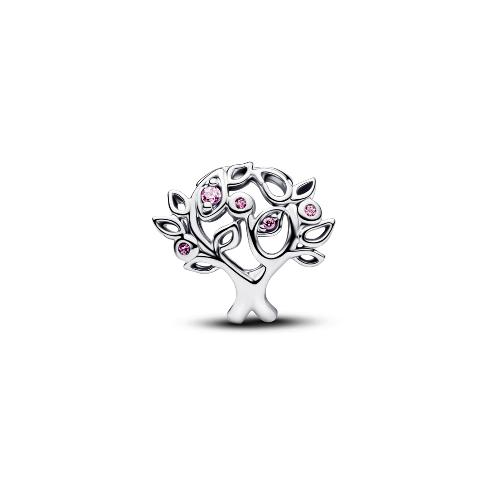 Family Tree Openwork Charm