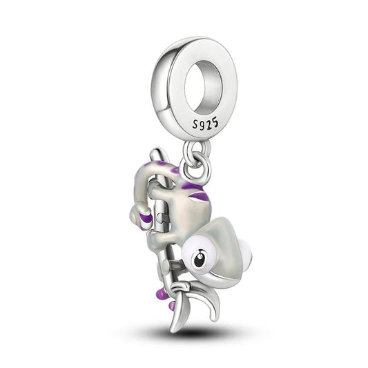 Colour-Changing Chameleon Double Dangle Charm - 2