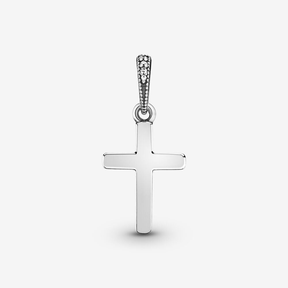 Sparkling Cross Dangle Charm