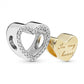In My Heart Split Heart Charm