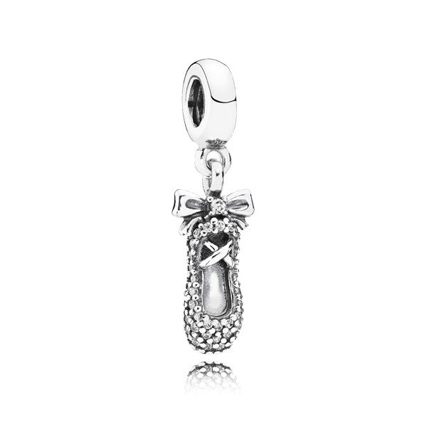 Ballet Slipper Dangle Charm