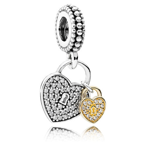 Love Locks Dangle Charm