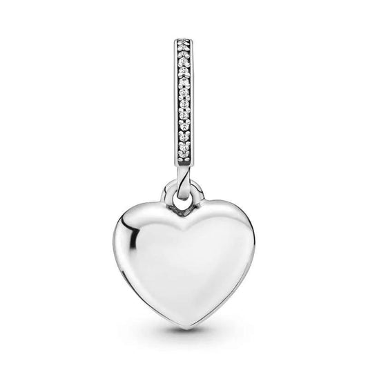 I Love My Mum Heart Locket Dangle Charm