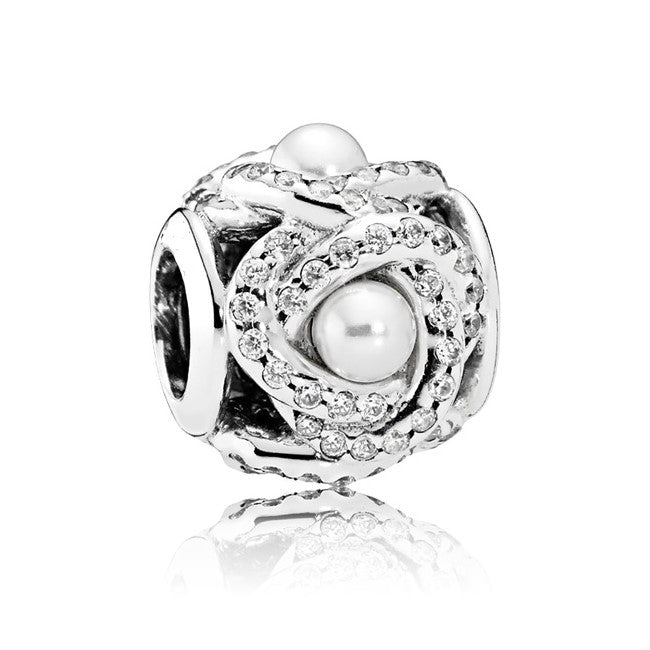 Luminous Love Knot Ball Charm